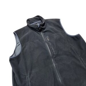 L.L.Bean Fleece Vest Full Zip‎ Sleeveless Outdoor Casual XL Needs Lint Rolled